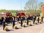 2021 firefighter cohort passing out parade