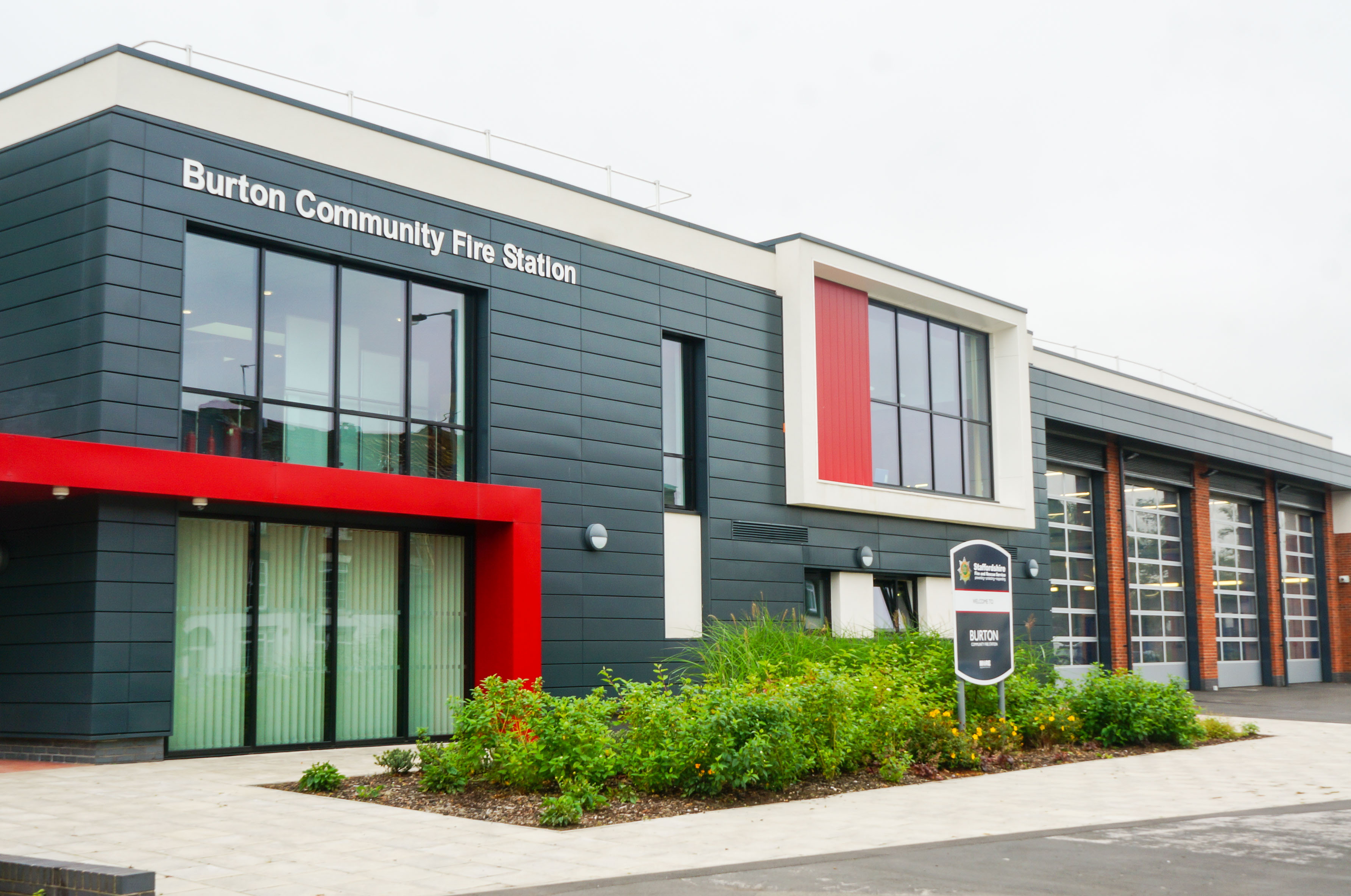 Burton Fire Station exterior