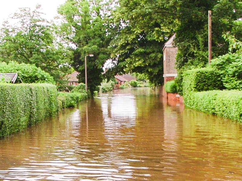 Staffordshire flooding