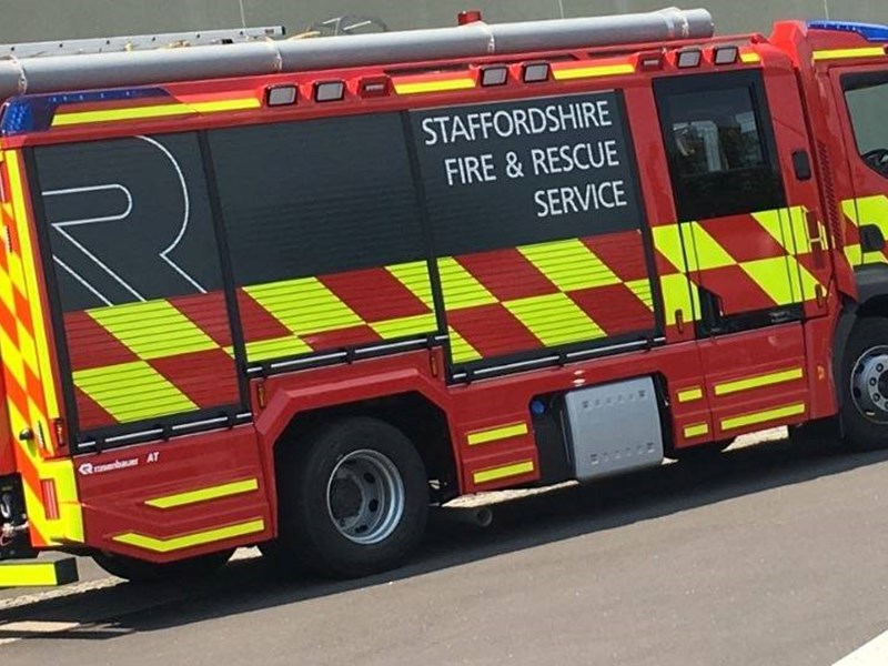 Rosenbauer fire engine