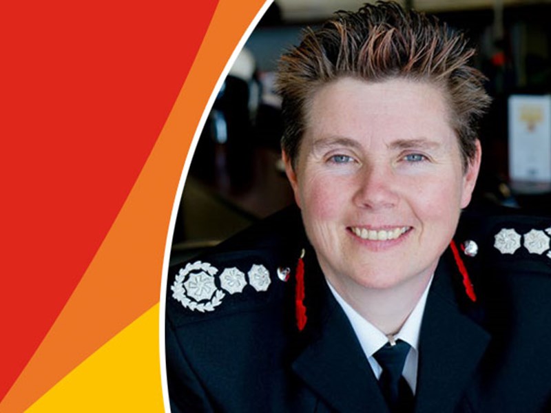 Chief Fire Officer Becci Bryant