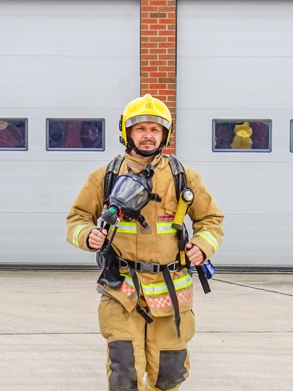 Firefighter celebrates decade at Staffordshire Fire and Rescue after ...