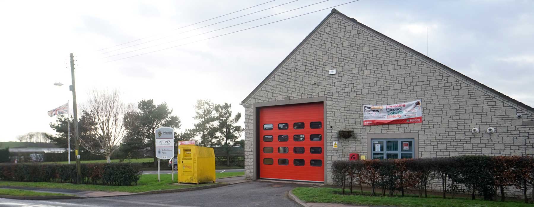 Ipstones Fire Station exterior