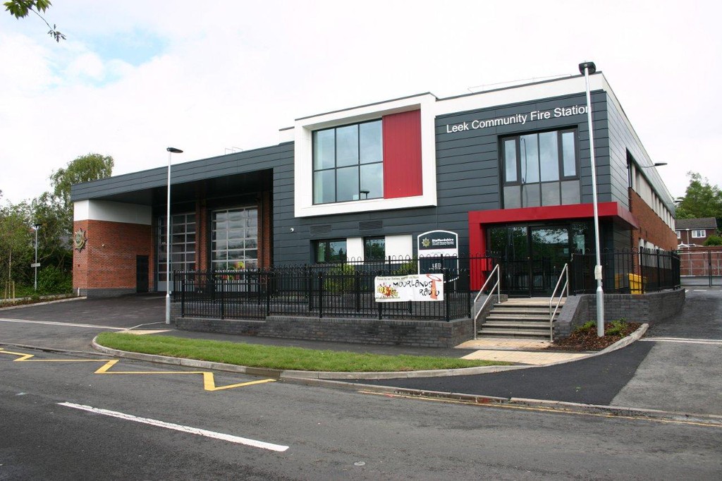 Rugeley Fire Station exterior