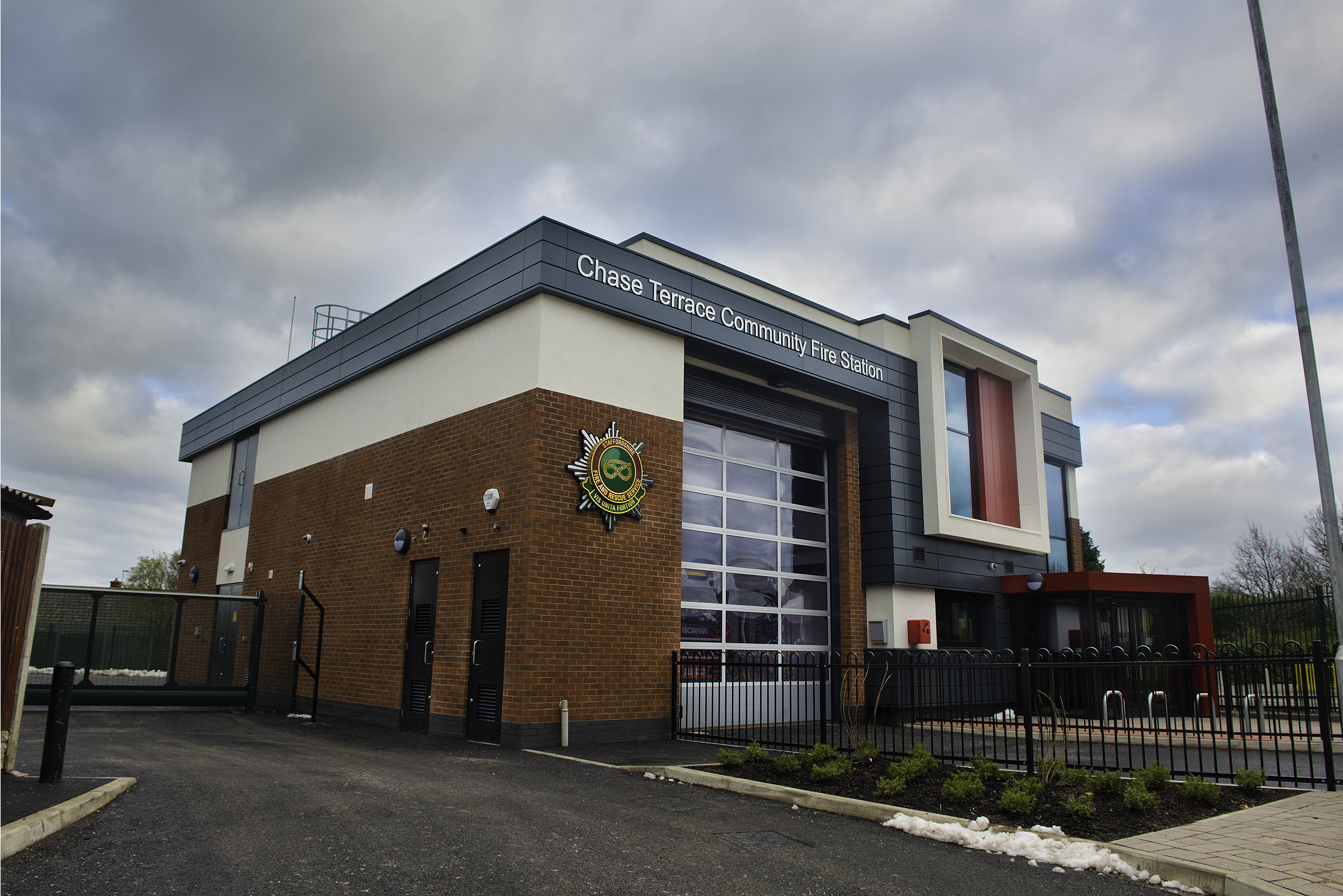 Chase Terrace Fire Station exterior