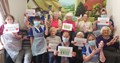 Residents and Staff of Wall Hill Care Home in Leek