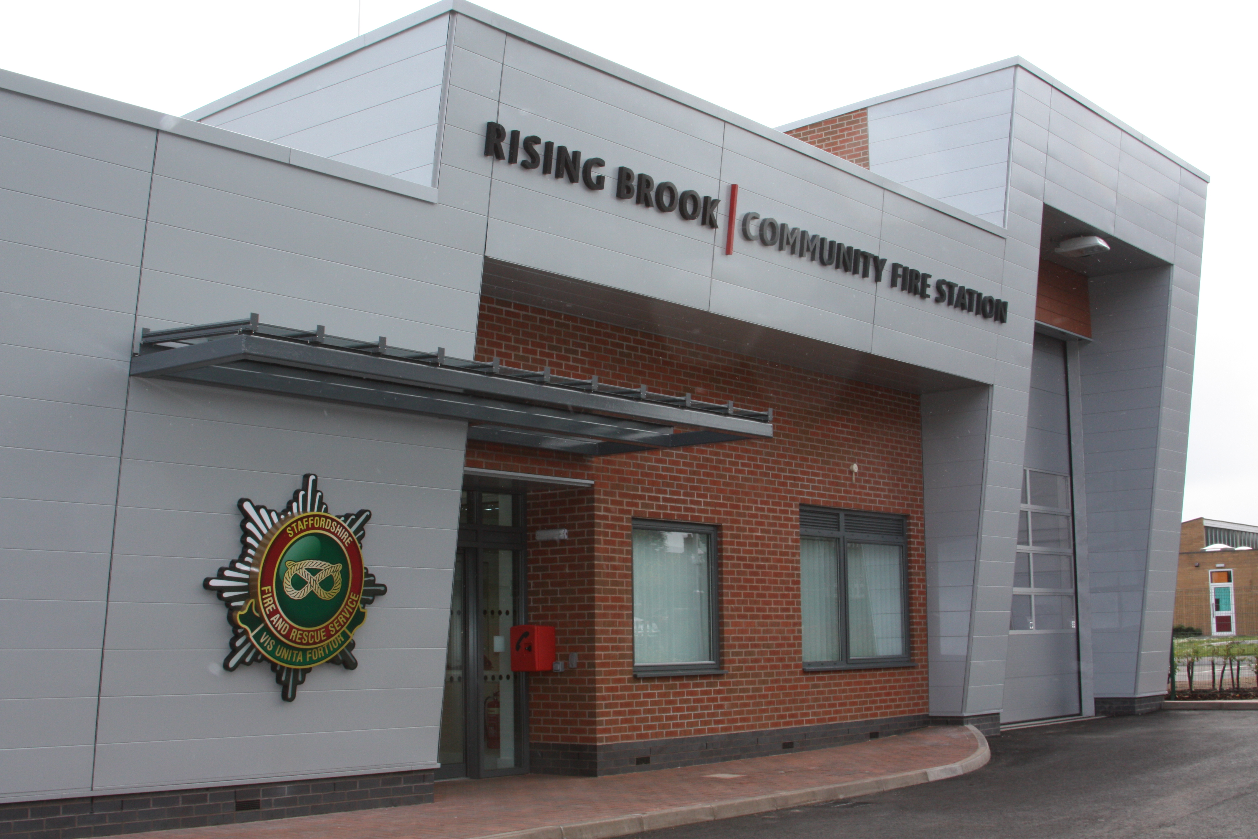 Rising Brook Fire Station exterior