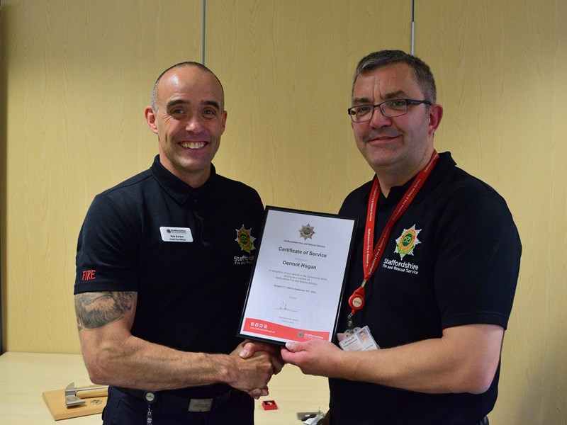 Dermot Hogan and Rob Barber