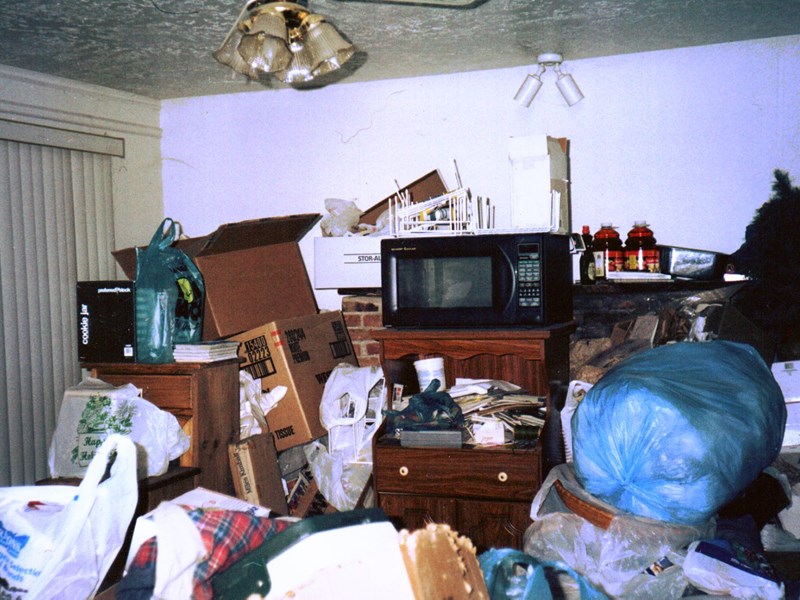 Room full of junk