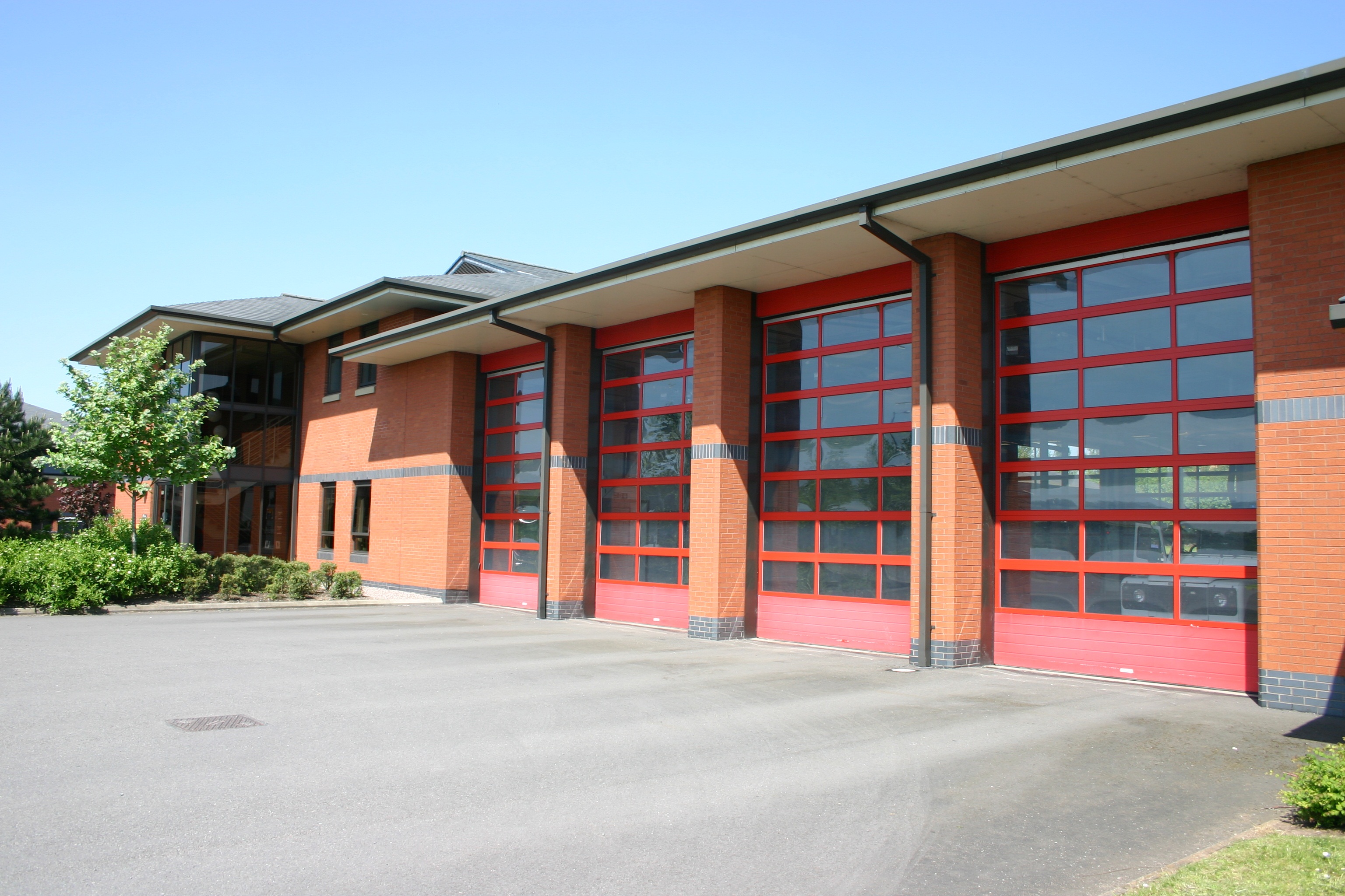 Stafford Fire Station appliance bay