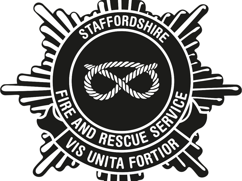 Black and white image of SFRS crest