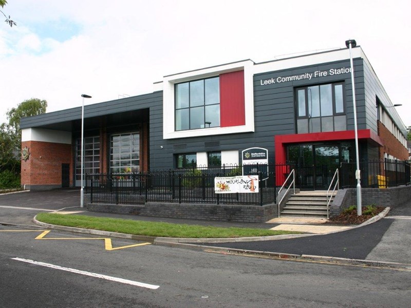 Leek Fire Station exterior